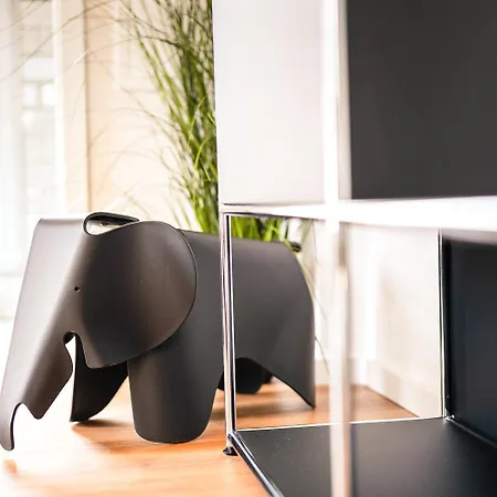 Einzimmer Wohlfuehlapartment Drei Klimatisiert Lejlighed